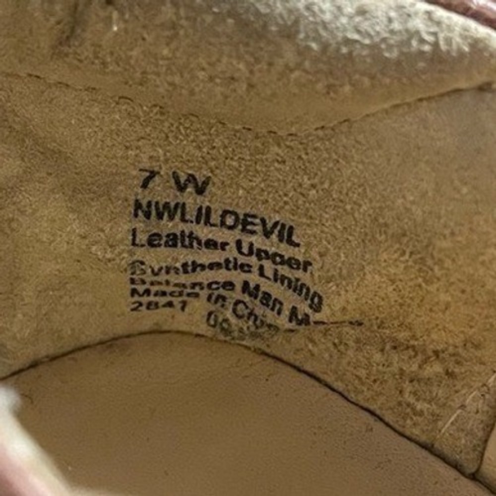 Nine West Flats Lildevil Leather Fashion Sneaker Loafers Tan Brown Women 7 - Picture 6 of 6